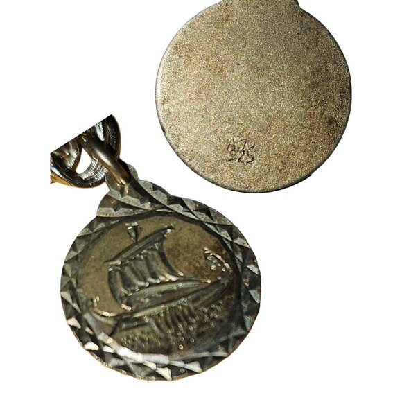 Vintage Monet Charm Bracelet With 11 Charms 800  Sterling 925 Silver 7" Marked - Picture 12 of 16